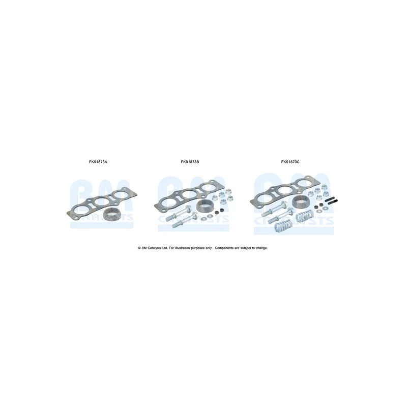 Kit d'assemblage, catalyseur BM CATALYSTS FK91873