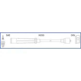 Kit de câbles d'allumage HITACHI 134250