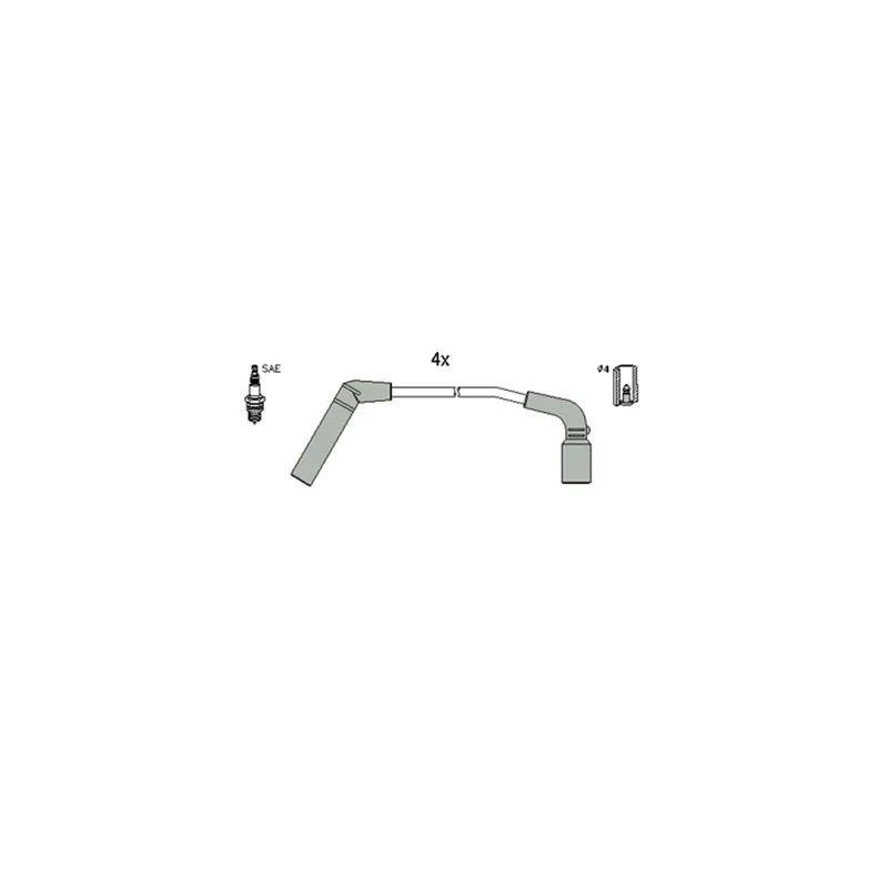 Kit de câbles d'allumage HITACHI 134260