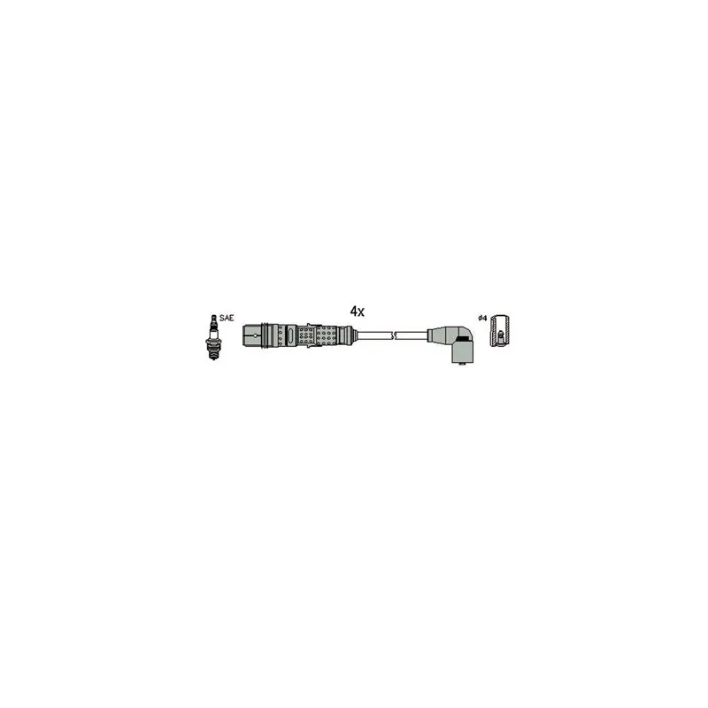 Kit de câbles d'allumage HITACHI 134289