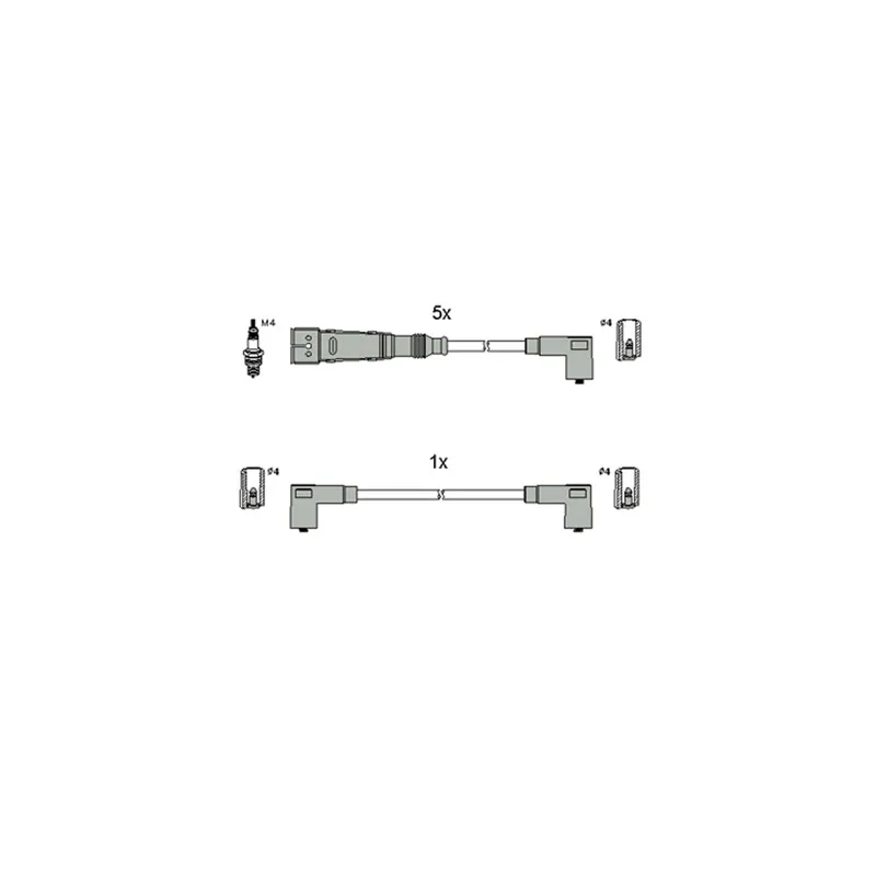 Kit de câbles d'allumage HITACHI 134810
