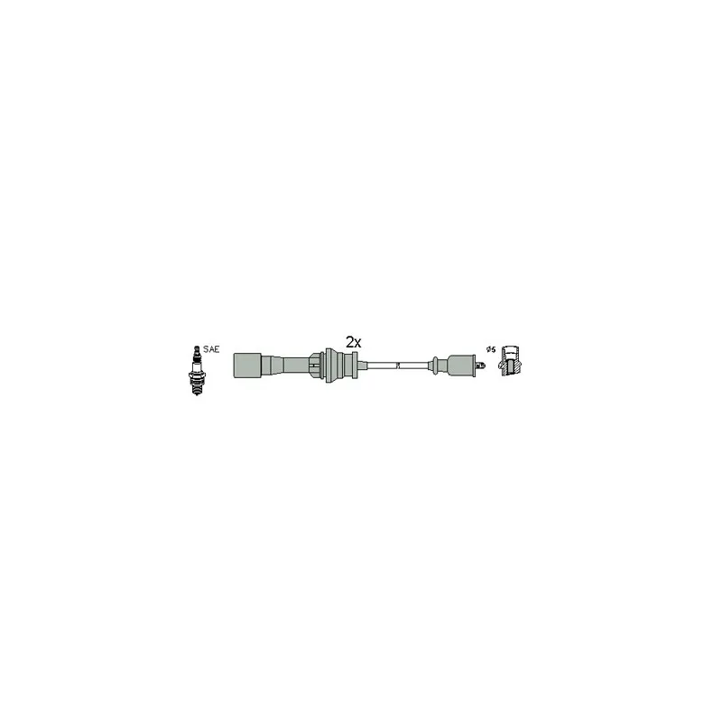 Kit de câbles d'allumage HITACHI 134953