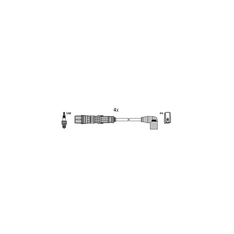Kit de câbles d'allumage HITACHI 134961
