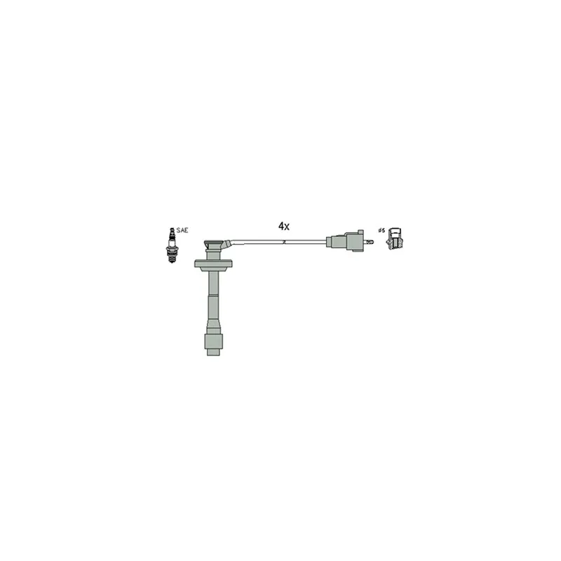 Kit de câbles d'allumage HITACHI 134971