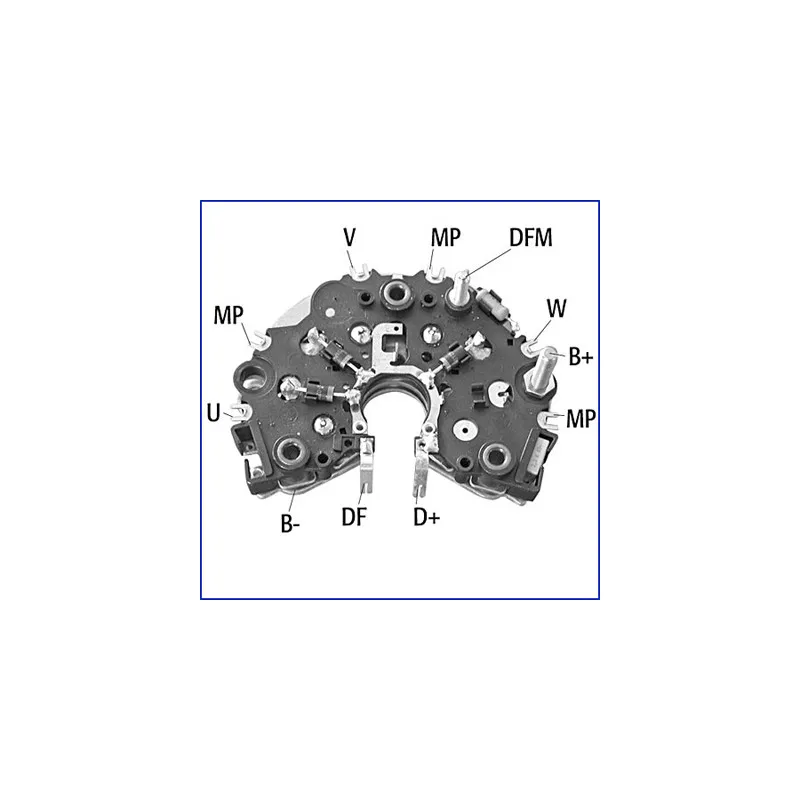 Pont de diodes, alternateur HITACHI 139456