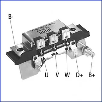 Pont de diodes, alternateur HITACHI 139559
