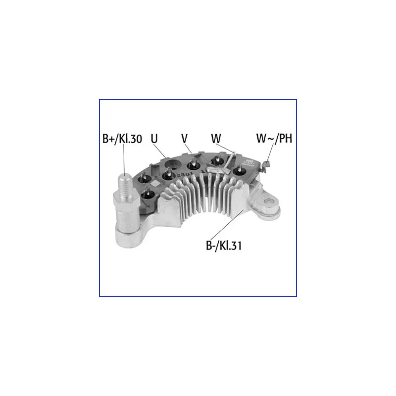 Pont de diodes, alternateur HITACHI 139571