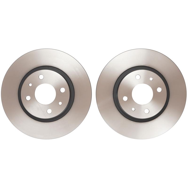 Jeu de 2 disques de frein avant TRW DF1747 - Visuel 1