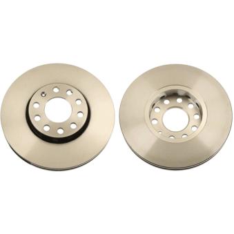 Jeu de 2 disques de frein avant TRW