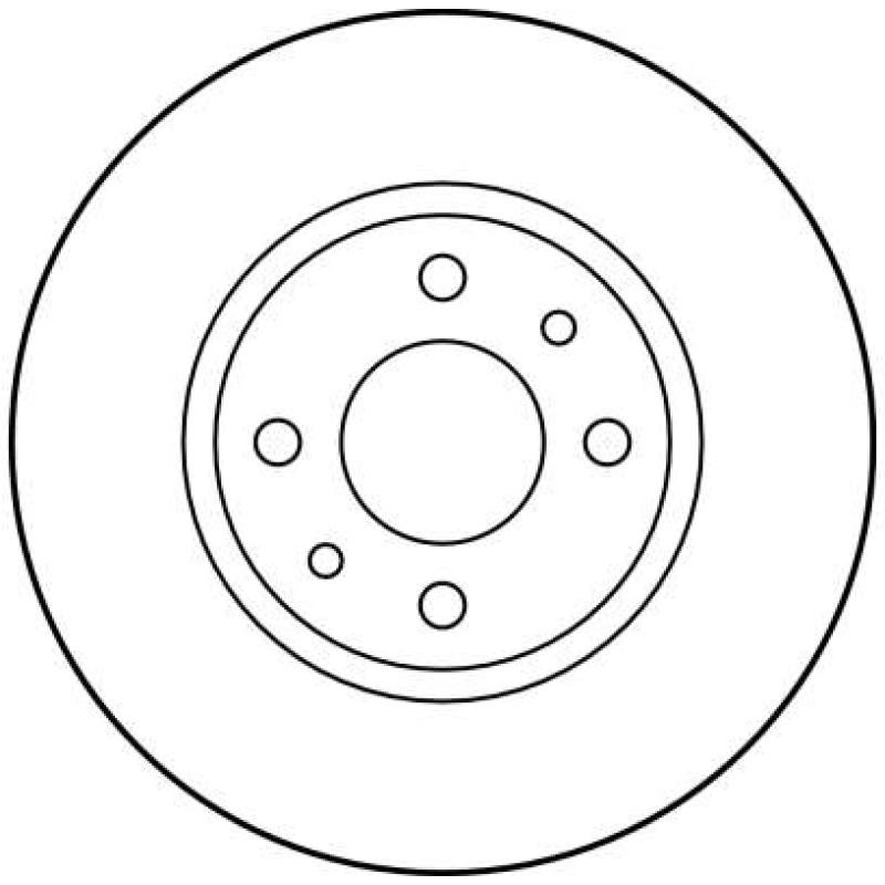 Jeu de 2 disques de frein avant TRW DF2686 - Visuel 3
