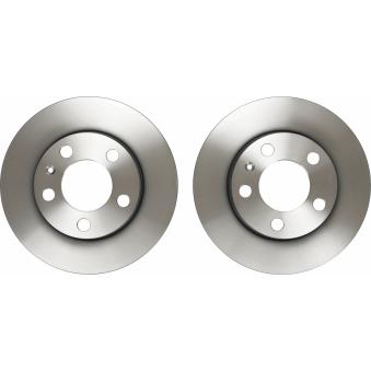 Jeu de 2 disques de frein arrière TRW