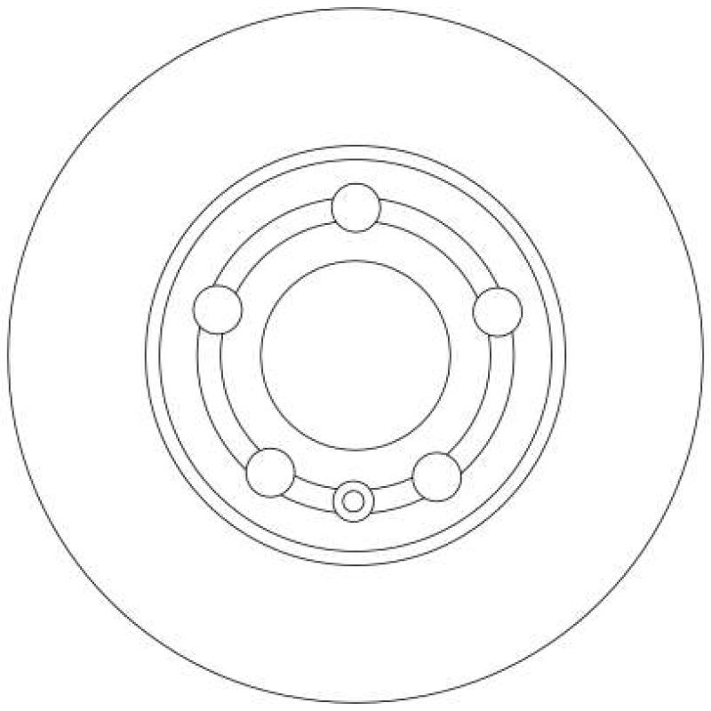 Jeu de 2 disques de frein avant TRW DF4253 - Visuel 3