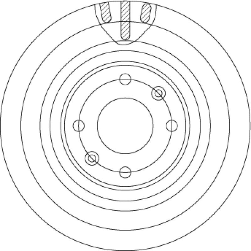 Jeu de 2 disques de frein avant TRW DF4363 - Visuel 3
