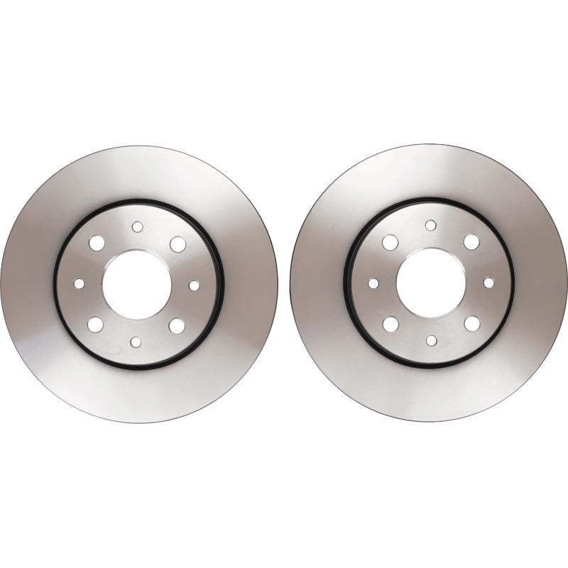 Jeu de 2 disques de frein avant TRW DF4375 - Visuel 1