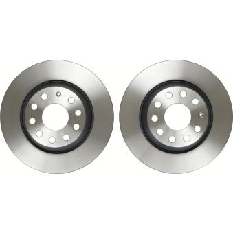 Jeu de 2 disques de frein arrière TRW