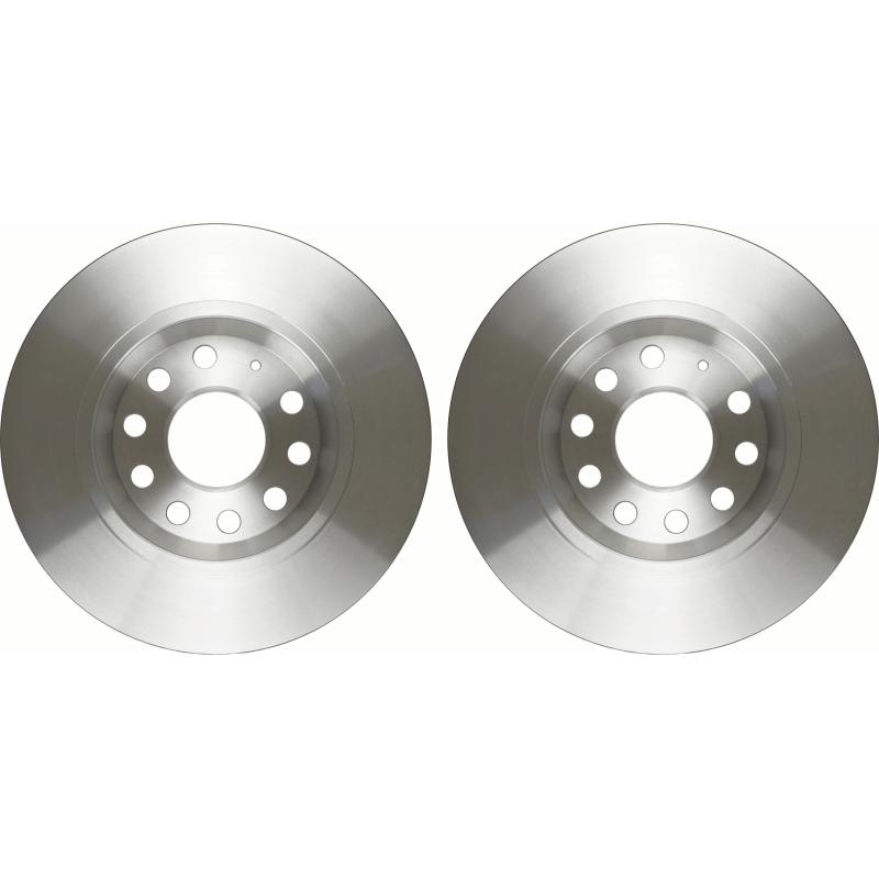 Jeu de 2 disques de frein arrière TRW DF4558 - Visuel 3