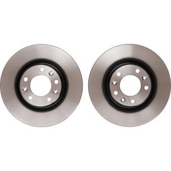 Jeu de 2 disques de frein avant TRW