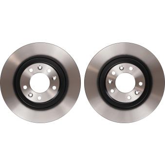 Jeu de 2 disques de frein arrière TRW