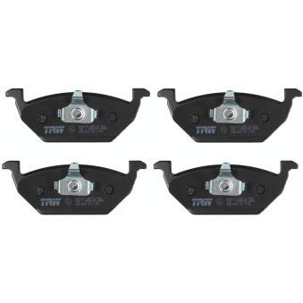 Jeu de 4 plaquettes de frein avant TRW GDB1984