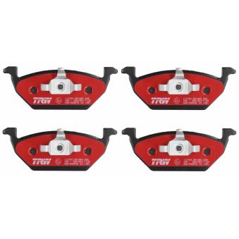 Jeu de 4 plaquettes de frein avant TRW GDB1984DTE