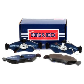 Jeu de 4 plaquettes de frein arrière BORG & BECK