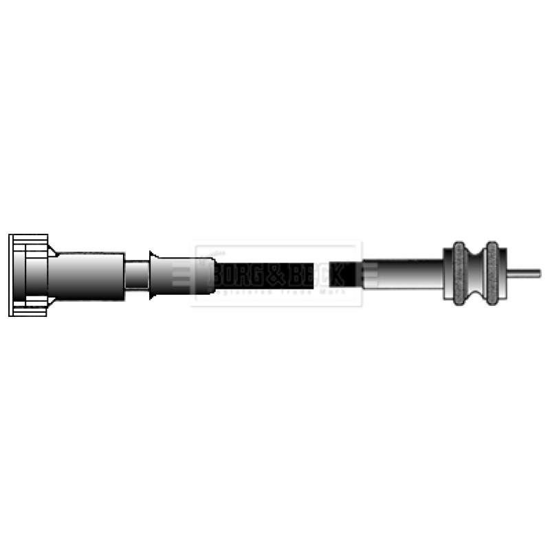 Câble flexible de commande de compteur BORG & BECK BKS2030 - Visuel 1