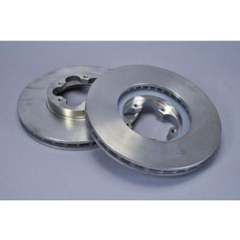 Jeu de 2 disques de frein avant AUTOMEGA