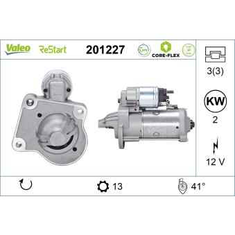 Démarreur VALEO 201227