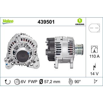 Alternateur VALEO 439501