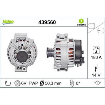 Alternateur VALEO 439560