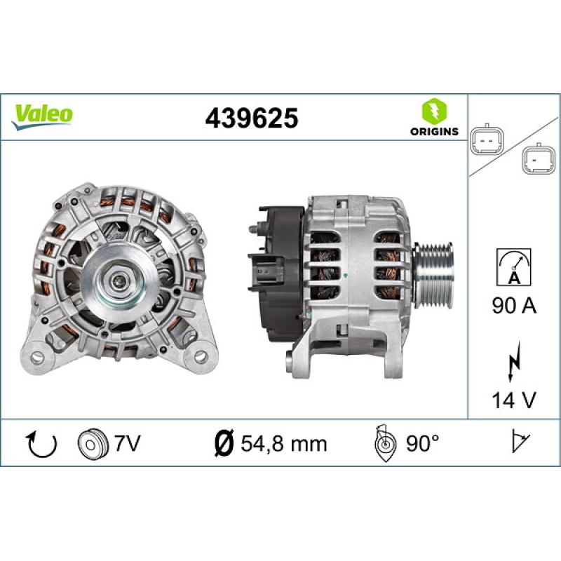 Alternateur VALEO 439625 - Visuel 1