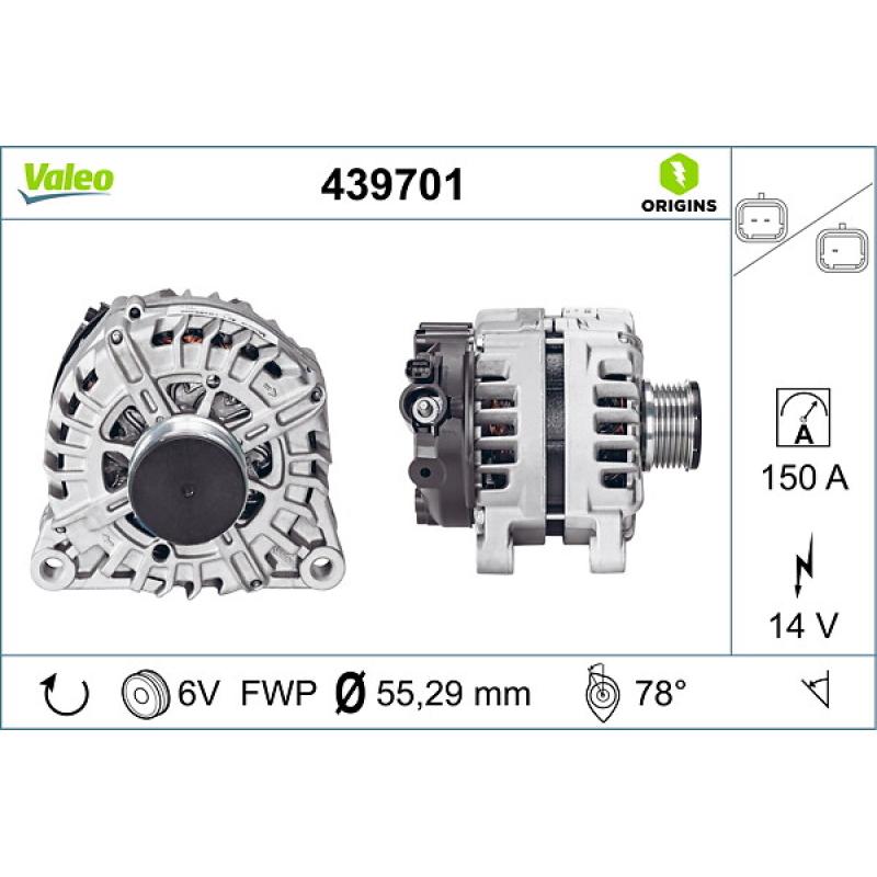 Alternateur VALEO 439701 - Visuel 1