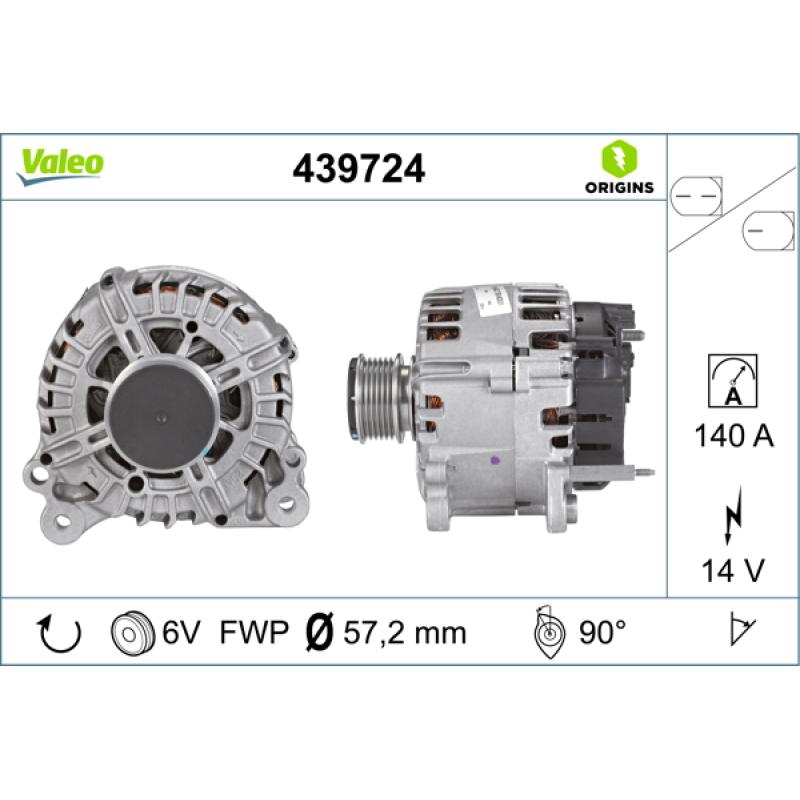 Alternateur VALEO 439724 - Visuel 1