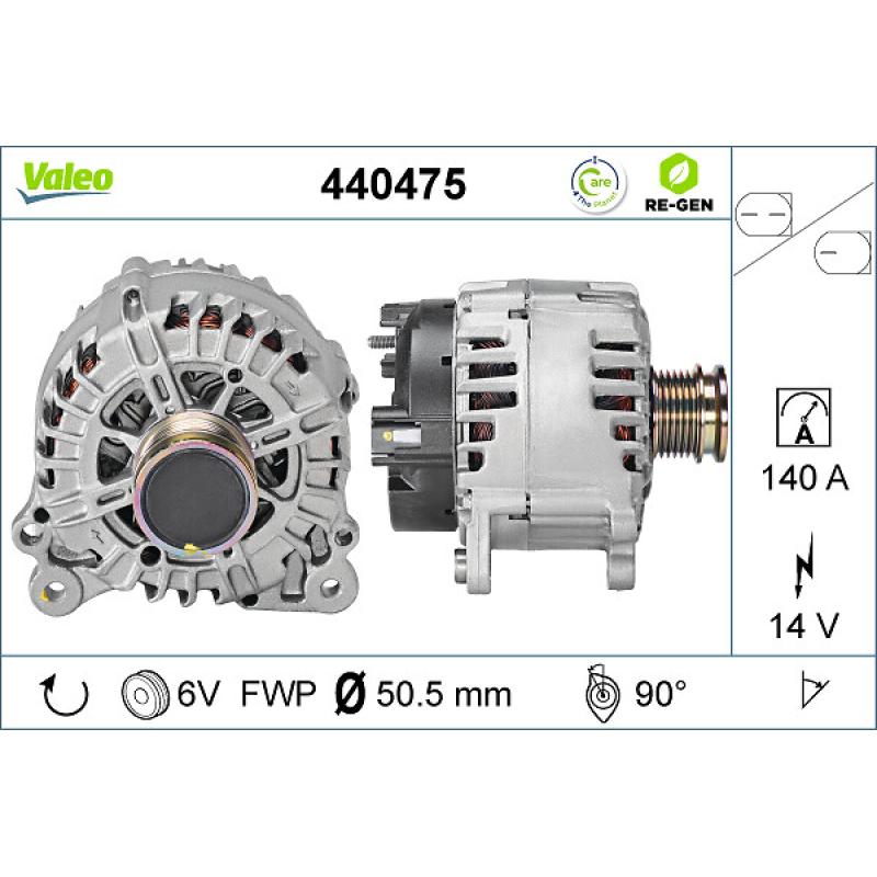 Alternateur VALEO 440475 - Visuel 1