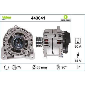 Alternateur VALEO 443041