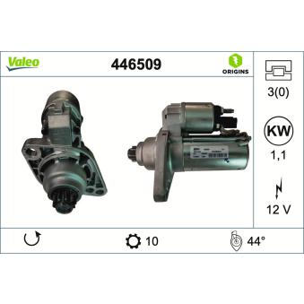 Démarreur VALEO 446509