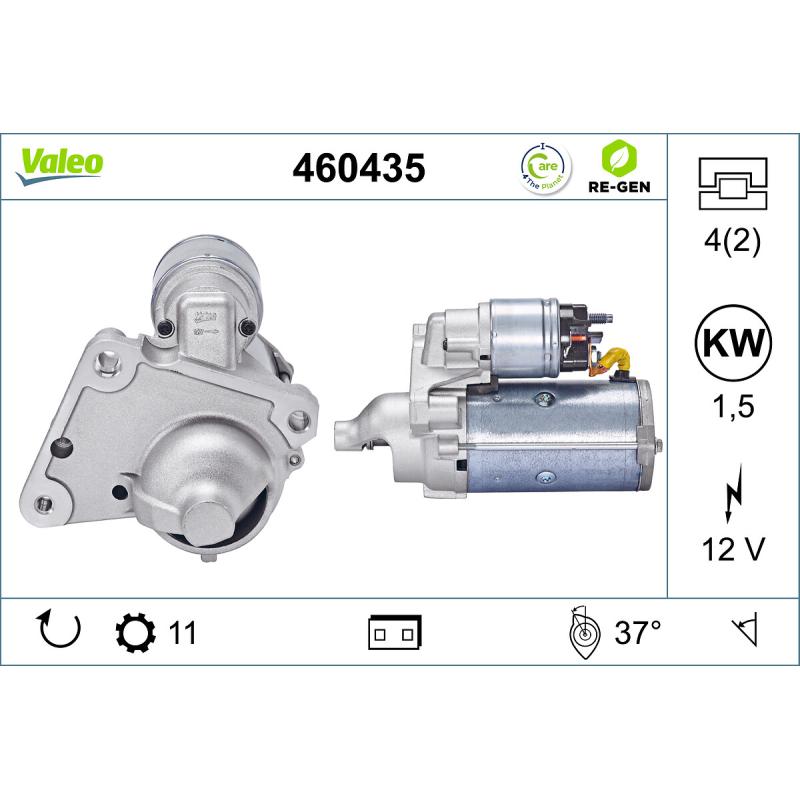 Démarreur VALEO 460435 - Visuel 1