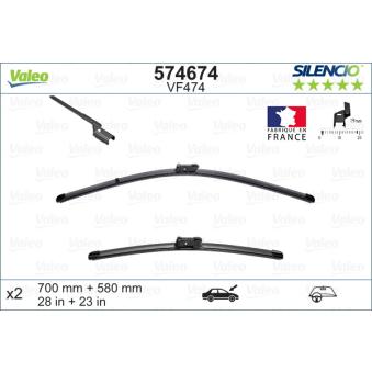 Kit balais d'essuie-glace VALEO