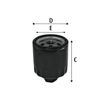 Filtre à huile VALEO 586003