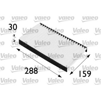Filtre, air de l'habitacle VALEO