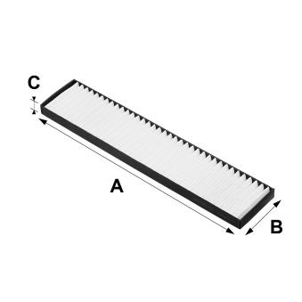 Filtre, air de l'habitacle VALEO