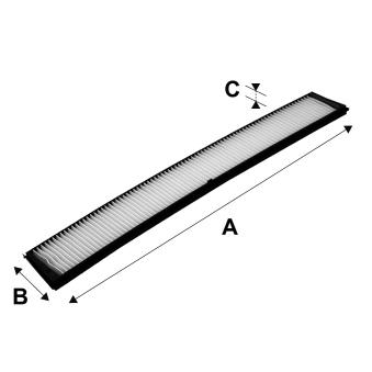 Filtre, air de l'habitacle VALEO