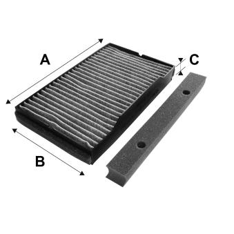 Filtre, air de l'habitacle VALEO
