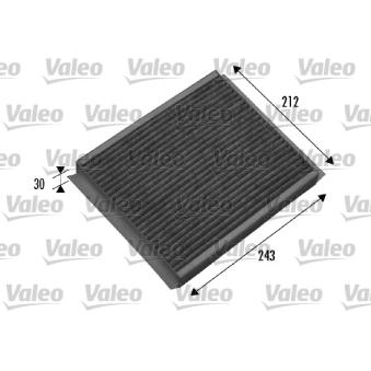 Filtre, air de l'habitacle VALEO 698877