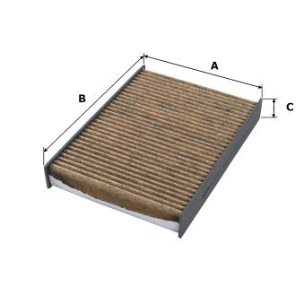 Filtre, air de l'habitacle VALEO 701012