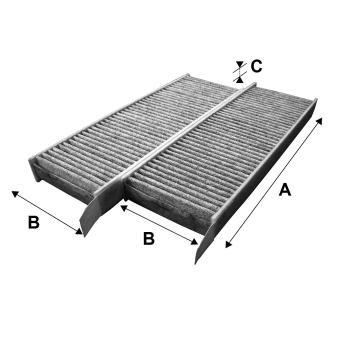 Filtre, air de l'habitacle VALEO