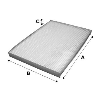 Filtre, air de l'habitacle VALEO