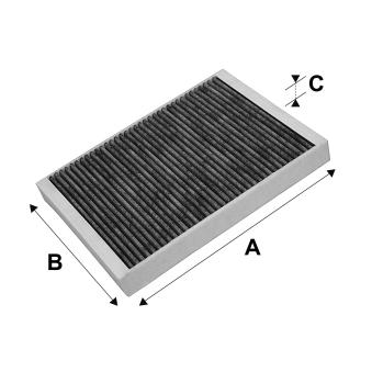 Filtre, air de l'habitacle VALEO