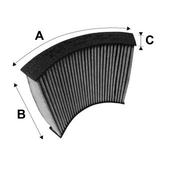Filtre, air de l'habitacle VALEO