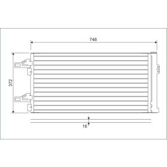 Condenseur, climatisation VALEO